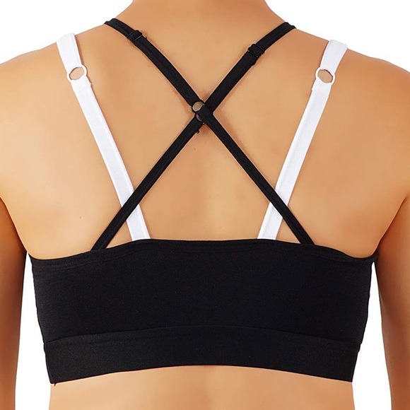 Sexy mesh sports bra with adjustable straps - Picture 2 of 3